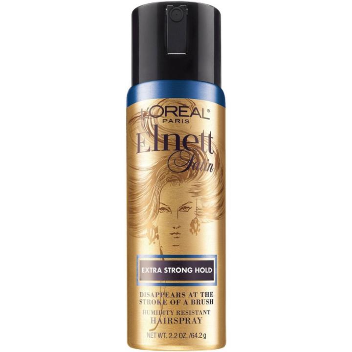 L'oreal Paris Elnett Satin Trial Size Extra Strong Hold Hairspray - 2.2 Oz, Women's