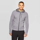 Men's Elevated Tech Fleece Full Zip Sweatshirt - C9 Champion Silver Lining