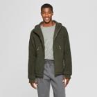 Men's Sherpa Lined Fleece Jacket - C9 Champion Bottle Green