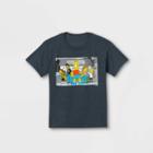 Boys' The Simpsons Short Sleeve Graphic T-shirt - Gray