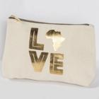 Well Worn Love Pouch - Canvas