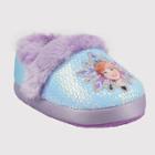 Toddler Girls' Frozen Slippers - Purple