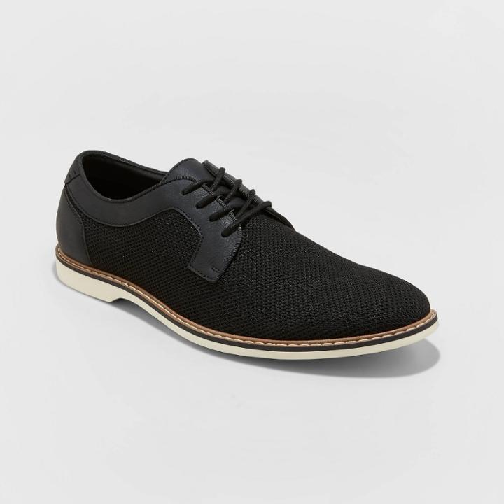 Men's August Casual Dress Flats And Slip-ons - Goodfellow & Co Black