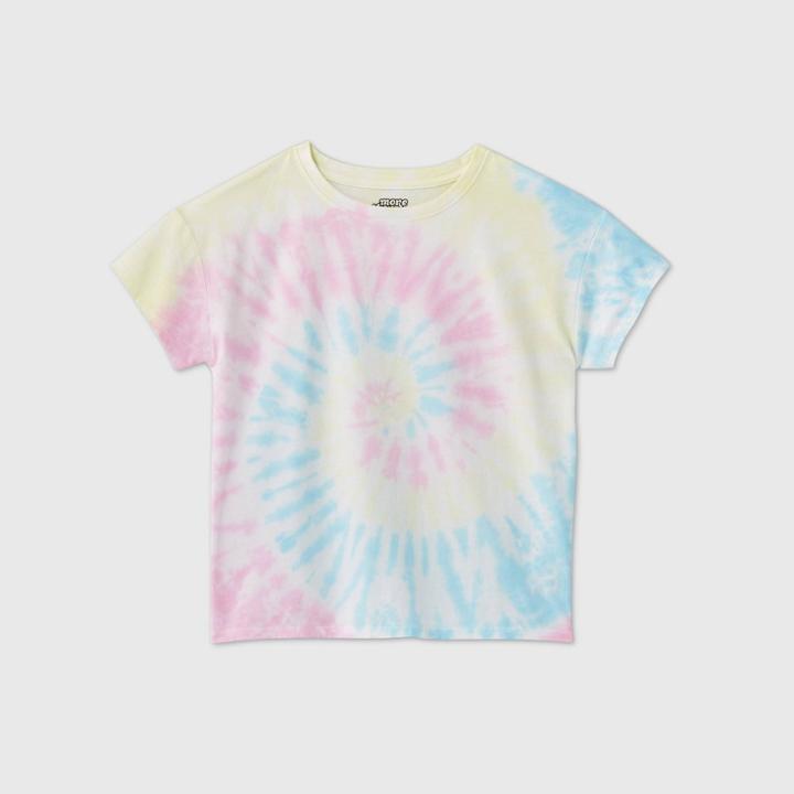 More Than Magic Girls' Short Sleeve Tie-dye T-shirt - More Than