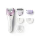 Philips Satinelle Wet & Dry Women's 6pc Rechargeable Electric Epilator - Bre635/50