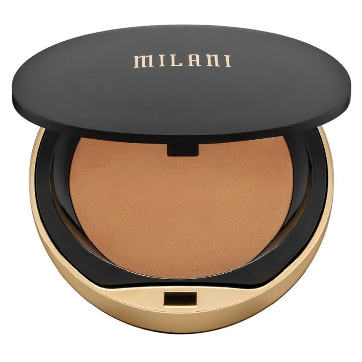 Milani Conceal + Perfect Shine-proof Powder 08 Medium Deep .42oz, Brown