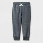 Toddler Boys' Adaptive Fleece Joggers - Cat & Jack Charcoal 5t, Boy's, Gray