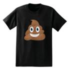 Iml Men's Smiling Poo T-shirt Black