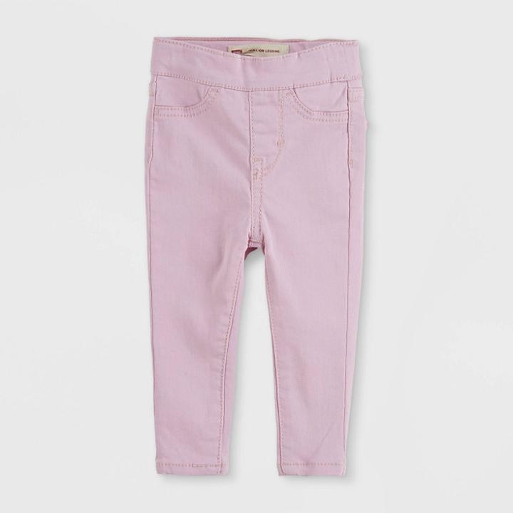 Levi's Baby Girls' Pull-on Leggings - Pink