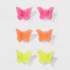 Jelly Finish Plastic Butterfly Shape Hair Claw Clips - Wild Fable