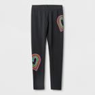 Girls' Leggings Pants - Cat & Jack Deep Charcoal
