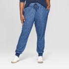 Women's Plus Size Jogger Ankle Pants - Universal Thread Navy