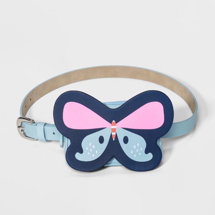 Girls' Belt - Cat & Jack Blue