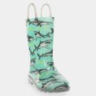 Toddler Boys' Western Chief Pull-on Rain Boots - Aqua Green