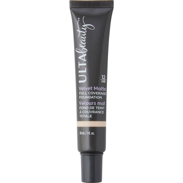 Ulta Beauty Collection Velvet Matte Longwear Foundation - Fair To Light Neutral - 1oz - Ulta Beauty