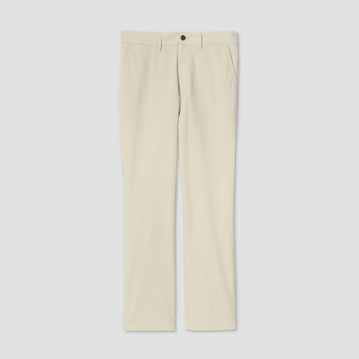 Men's Straight Fit Chino Pants - Goodfellow & Co Ivory