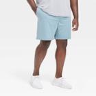 Men's Big Soft Stretch Shorts 9 - All In Motion Resolute Blue