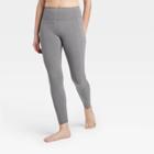Women's Simplicity Mid-rise Leggings 31 - All In Motion Charcoal S - Long, Women's, Size: Small -