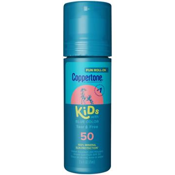 Coppertone Kids' Roll-on Sunscreen Lotion - Spf