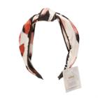 Scunci Collection Fashion Turban Knotted Headband - Neutral Print