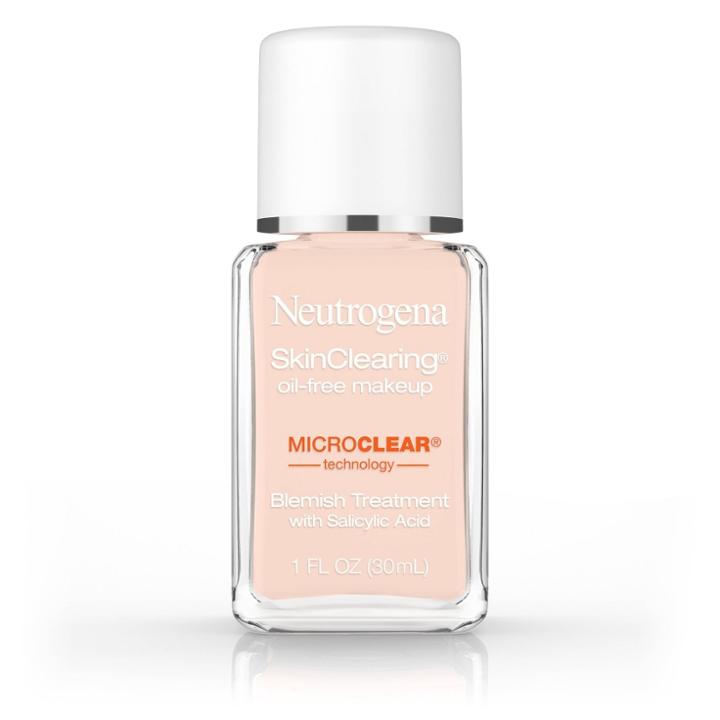 Neutrogena Skin Clearing Liquid Makeup - 20 Natural Ivory - 1 Fl Oz, Adult Unisex