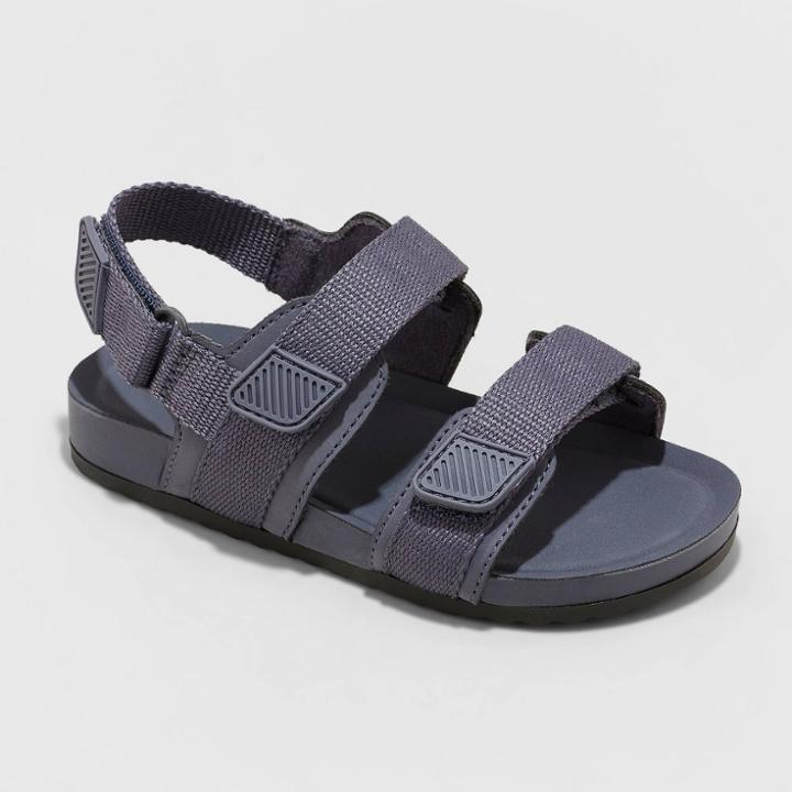 Toddler Boys' Cedric Sandals - Cat & Jack Navy