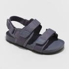 Toddler Boys' Cedric Sandals - Cat & Jack Navy