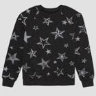 Zoe+liv Women's Star Old Fabric Sweatshirt (juniors') - Gray
