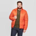 Men's Tall Puffer Jacket - Goodfellow & Co Orange