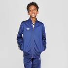 Umbro Boys' Double Diamond Track Jacket - Navy