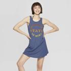 Women's Sleeveless Scoop Neck Sunshine State Of Mind Cover-up - Awake Navy