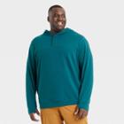 Men's Big & Tall Supima Fleece Sweatshirt - All In Motion Blue