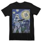 Men's Star Wars Stormtrooper Painting T-shirt - Charcoal