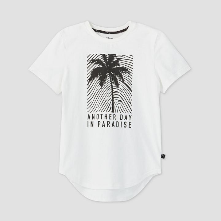 Petiteboys' Short Sleeve Uv Activated Graphic T-shirt - Art Class White