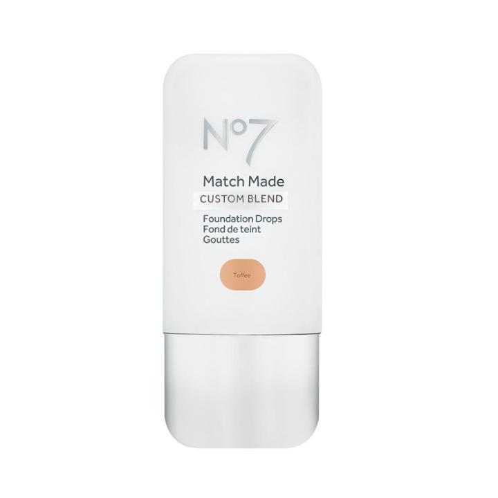 No7 Match Made Foundation Drops Toffee - .5oz