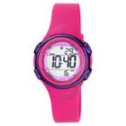 Women's Armitron Sport Accented Digital Resin Strap Watch - Pink/purple