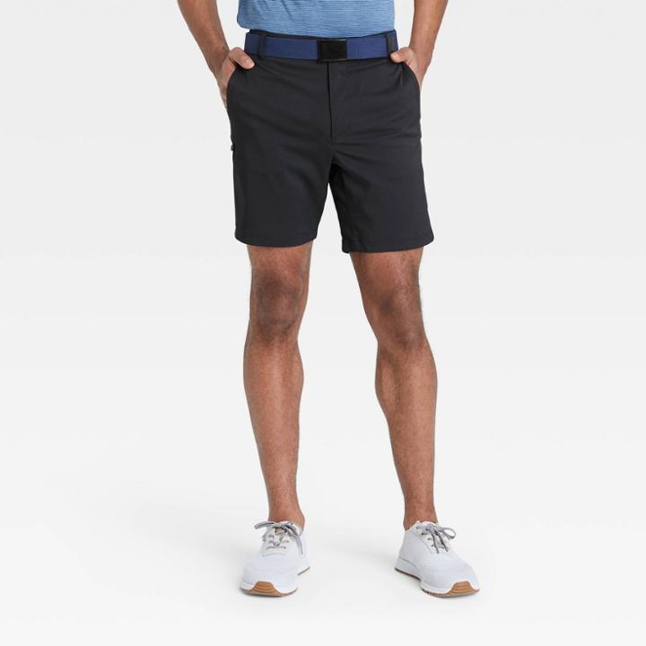 Men's Cargo Golf Shorts 8 - All In Motion Black