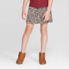 Girls' Button Front Skirt - Art Class Pink