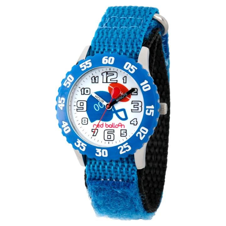 Boys' Red Balloon Stainless Steel Time Teacher Watch - Blue