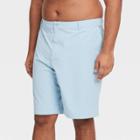 Men's Big & Tall 10.5 Hybrid Swim Shorts - Goodfellow & Co Polar Blue