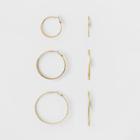 Hoop Earring Set 3ct - A New Day Gold