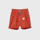 Toddler Boys' Front Pocket Pull-on-shorts - Art Class Rust Orange