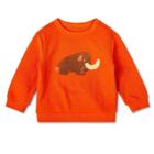 Toddler Woolly Mammoth Embroidered Long Sleeve Sweatshirt - Christian Robinson X Target Orange