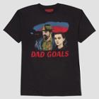 Men's Stranger Things Dad Goals Short Sleeve T-shirt - Panther