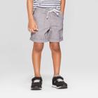 Toddler Boys' Texture Pull-on Shorts - Cat & Jack Gray