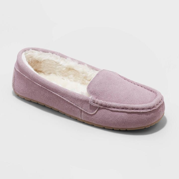 Women's Gemma Genuine Suede Slippers - Stars Above