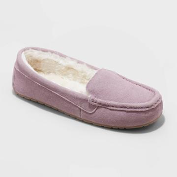 Women's Gemma Genuine Suede Slippers - Stars Above