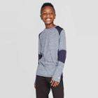 Boys' Novelty Pieced Long Sleeve T-shirt - C9 Champion Navy Blue Xs, Boy's, Blue Blue