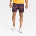 Men's Camo Print Training Shorts - All In Motion Berry Camo