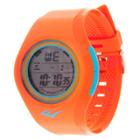 Everlast Plastic Strap And Case Watch - Orange, Orange